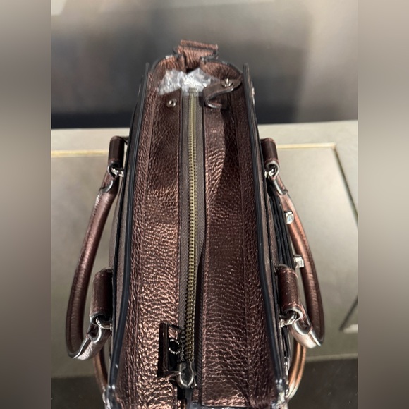 Coach Swagger 27 Carryall Metallic Bronze 34816 EUC - Picture 5 of 8